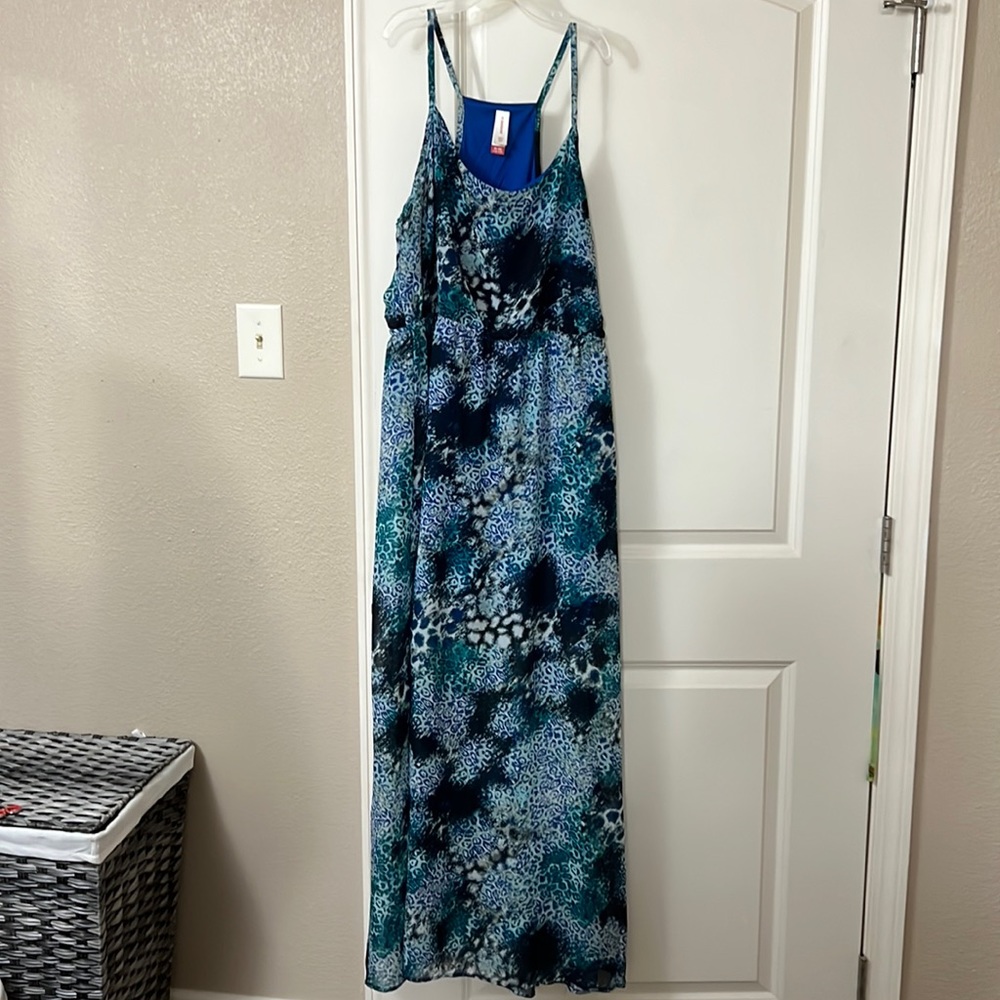 XL Summer Racerback Maxi Dress